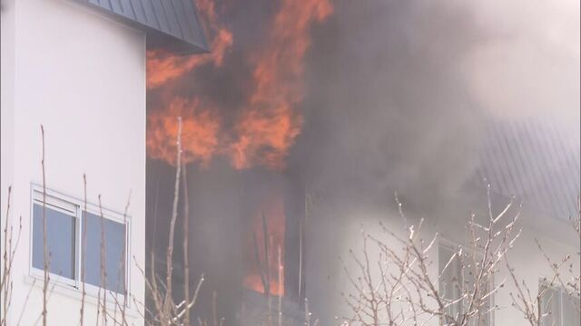 札幌市南区真駒内の火事、男性１人死亡　火元は居間の煙突式ストーブか