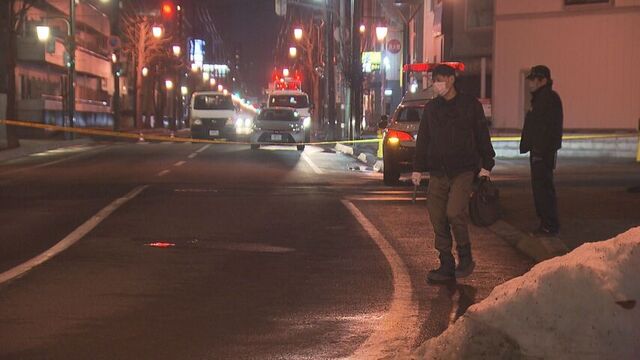 【速報】札幌・豊平区　ひき逃げか 路上で頭部から出血の女性発見