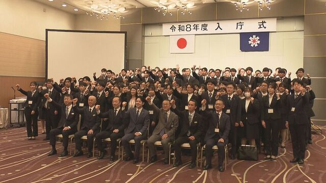 「北海道の未来のためにがんばる」きょうから新年度、道内各地で入社式 サムネイル