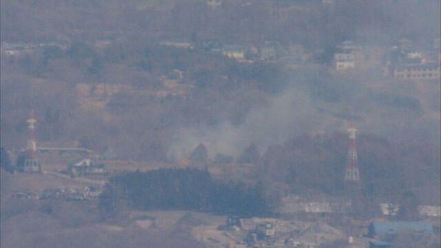 【速報】「溶接工事中に風で草地に燃え移った」函館市で草地が焼ける　少なくとも5000平方メートル焼損 サムネイル
