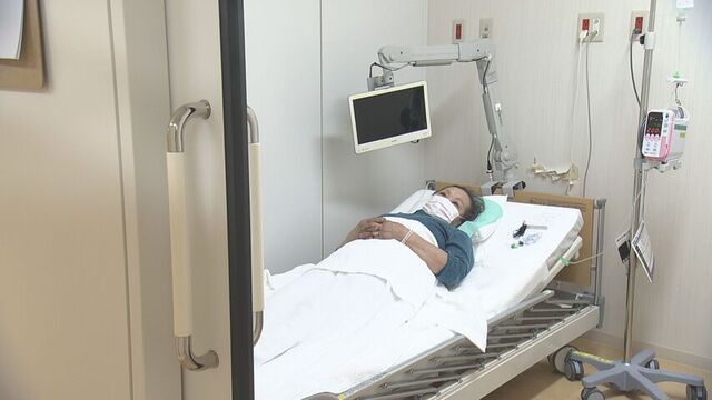 抗がん剤の治療を受ける金谷さん