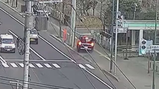 【ドラレコ映像】札幌・飲酒運転の危険　取り締まりから逃れようと暴走し街路樹倒す サムネイル