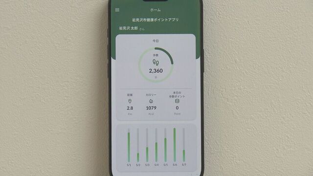 岩見沢市の健康アプリ