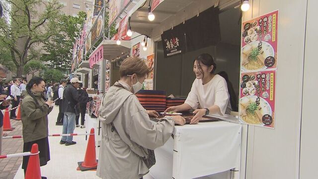 全国名店が大集合！大通公園で札幌ラーメンショー2026開幕　広島牡蠣や佐野の優勝ラーメンなど絶品ぞろい サムネイル