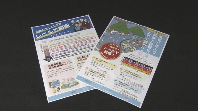 新たな防災気象情報の資料
