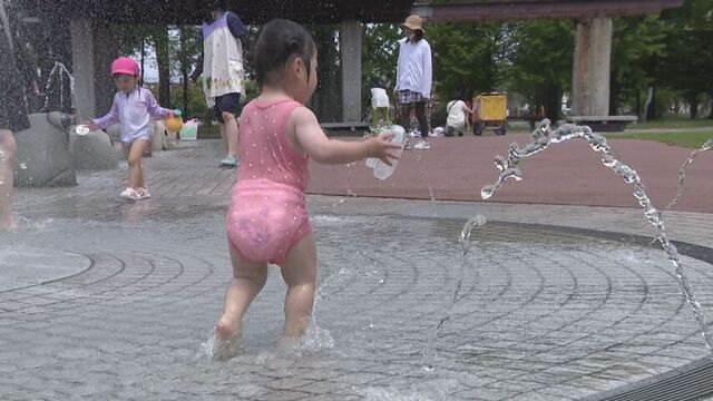 「体がついていかない」6月なのに異例の暑さ　札幌で2日連続の真夏日　道内41地点で30℃超　熱中症対策を サムネイル