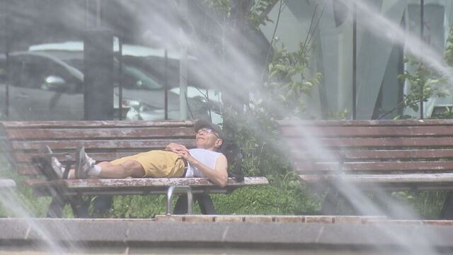 台風6号の影響　道内6月上旬として異例の暑さに　新千歳発着の空の便も羽田線を中心に99便が欠航 サムネイル