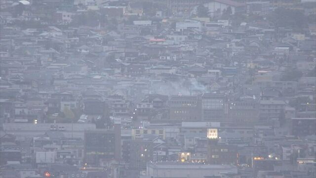「建物から炎が噴き出ている」函館市美原で火事　１人病院搬送