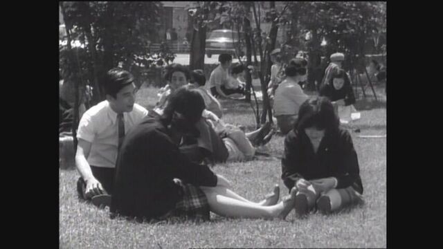50年前以上の大通公園