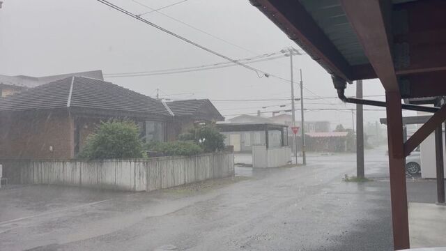 十勝地方中心に猛烈な雨　土砂災害に要警戒　陸別町で気象防災速報「記録的短時間大雨」発表　避難指示も