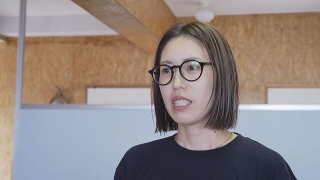 蘭島海水浴場組合　総務・会計部長　嶽 園花さん