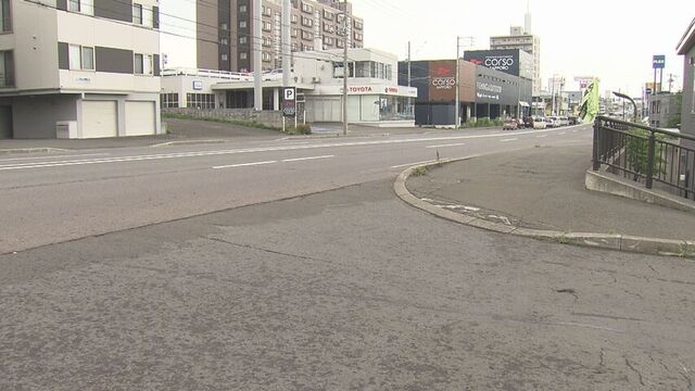 乗用車と自転車が衝突 40代とみられる男性が死亡 64歳の会社員の男を現行犯逮捕 札幌市手稲区 サムネイル