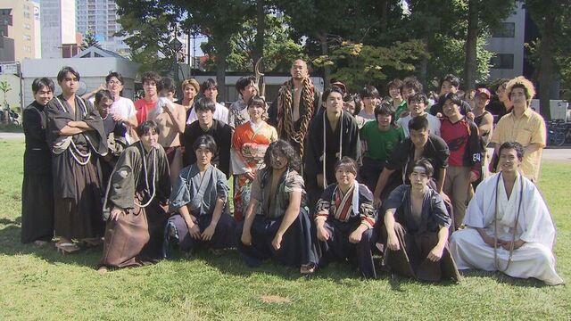 北海道大学第百十四代応援団　団長　早坂知夏さん