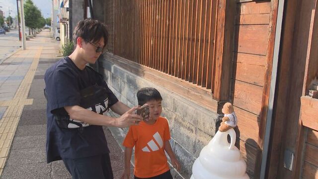 阿部祥一郎さん、一心くん