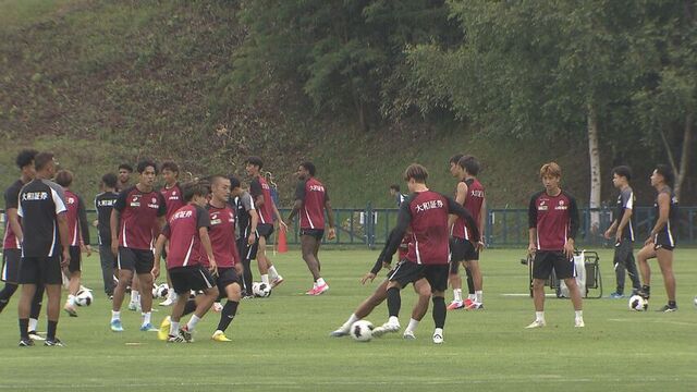 札幌でキャンプを行うヴィッセル神戸