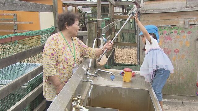 子どもたちと交流