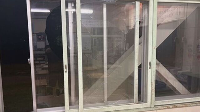 帯広市内の小中学校で窓ガラスが割れる被害が相次ぐ　コンクリートブロック投げ込まれたか　警察が捜査へ