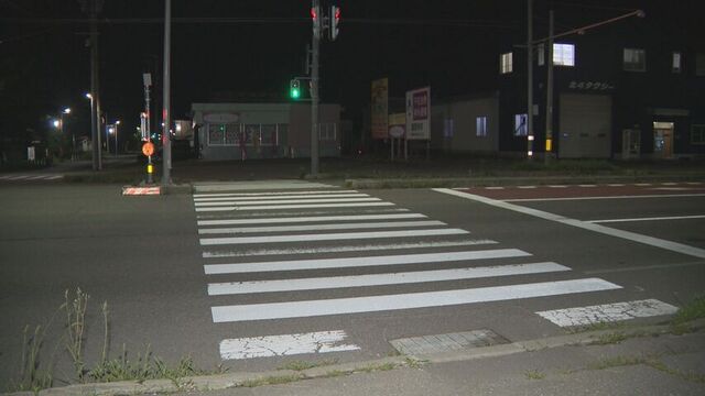 幕別町の国道でひき逃げ 青信号の横断歩道で80歳女性はねられ骨折か 車は現場から逃走
