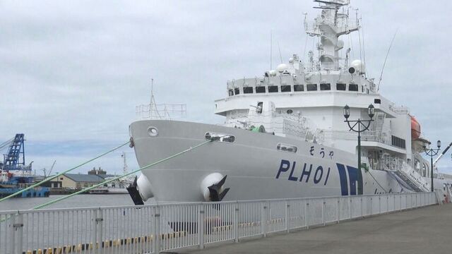 北海道で"最大最新鋭" 巡視船そうや 一般公開 「豪華客船みたい」厚さ１ｍの氷も割って海難救助も　釧路港