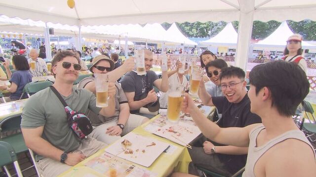 今年の大通ビアガーデン、ビール消費量は前年比１２％増　真夏日少なったからか