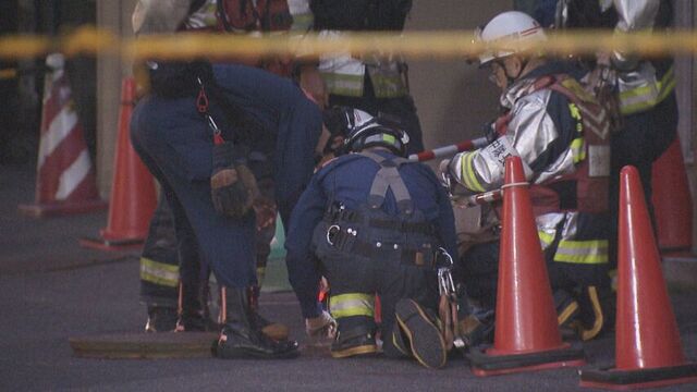 札幌市中央区でマンホールの中にあった配線が焼ける火事　北４条西４丁目付近　近くでは一時停電も