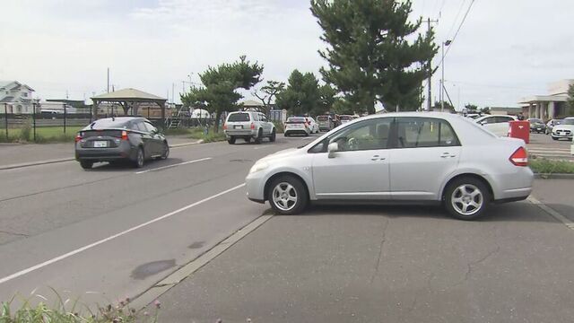 苫小牧市で初の「津波避難大訓練」約200人が参加　車両避難の課題を整理