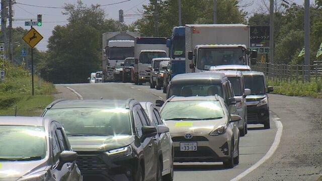 【津波避難訓練】車移動は渋滞のリスク　2.8km先の避難場所まで37分超　苫小牧市