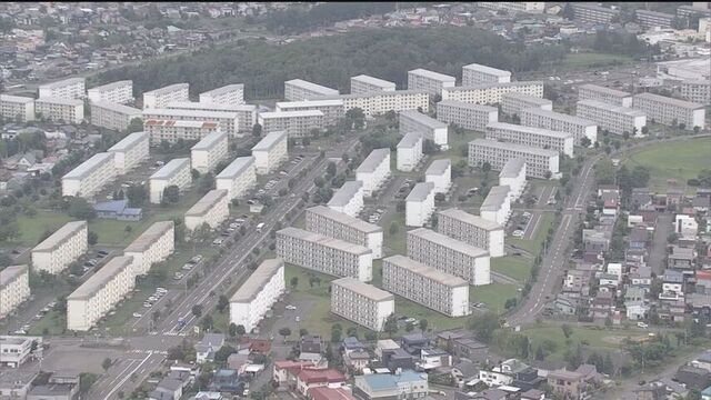 札幌市「もみじ台団地」に6つの再編案　少子高齢化と老朽化進み市が検討会　当初案に住民の反対も サムネイル