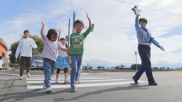 死亡事故の現場に信号機新設　園児らを対象に交通安全教室　旭川市
