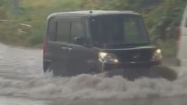 札幌で初めて「レベル4 大雨危険警報」 白石区や豊平区で道路冠水、JRも75本運休