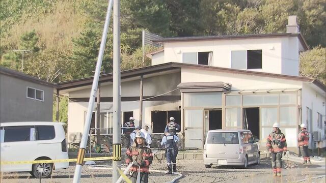 「住宅から火が出ている」函館市で住宅の内部が焼ける火事があり、周辺が一時騒然　