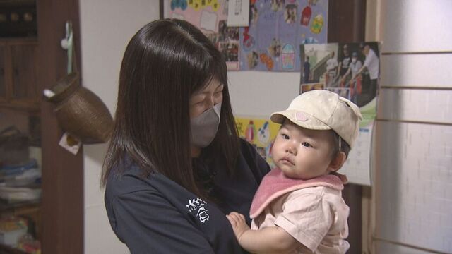 来るなり堀さんにだっこをバトンタッチ