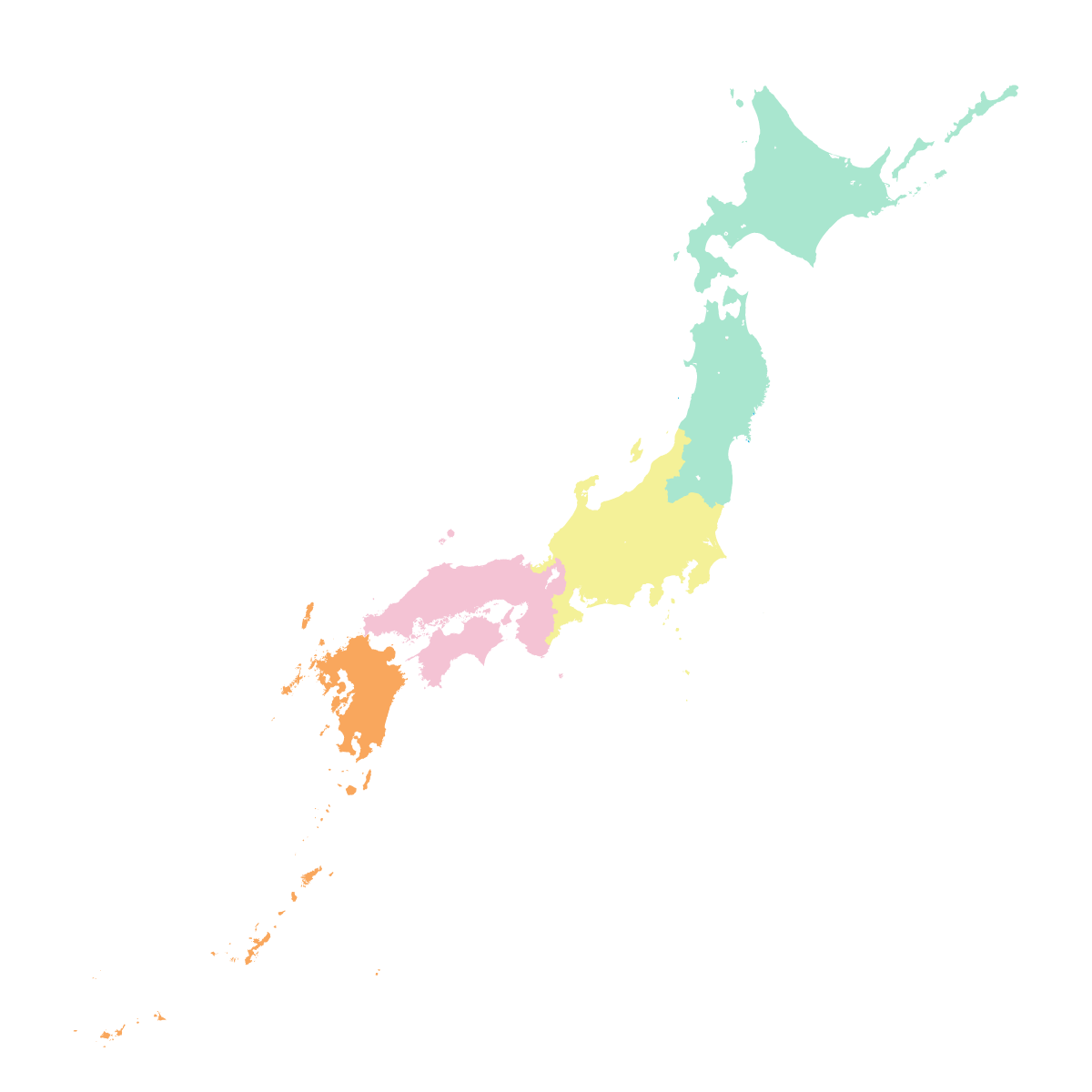 日本地図