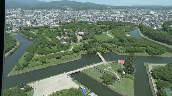 五稜郭公園　国指定特別史跡「五稜郭跡」