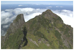 利尻山・山頂部