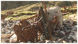 鯨油工場の残骸