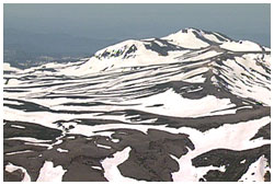 大雪山・ゼブラ模様