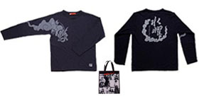 ロングTシャツL・M・S(特製バッグ付)