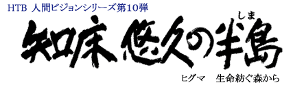 知床 悠久の半島（しま）：ヒグマ 生命紡ぐ森から