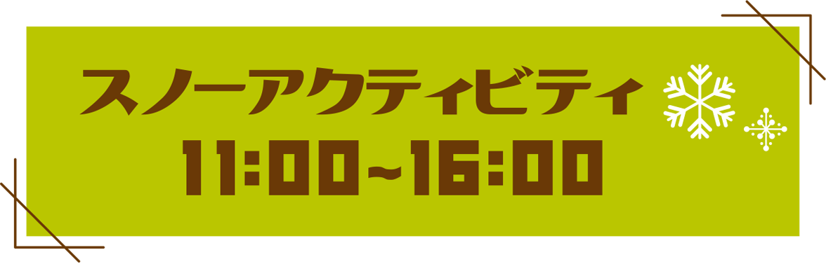 スノーアクティビティ